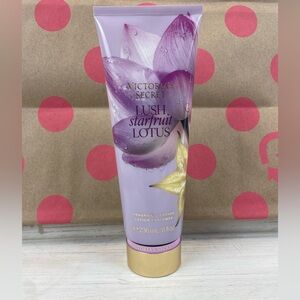 New Victoria’s Secret Body Fragrance Lotion, Lush Starfruit Lotus, 8 Fl Oz